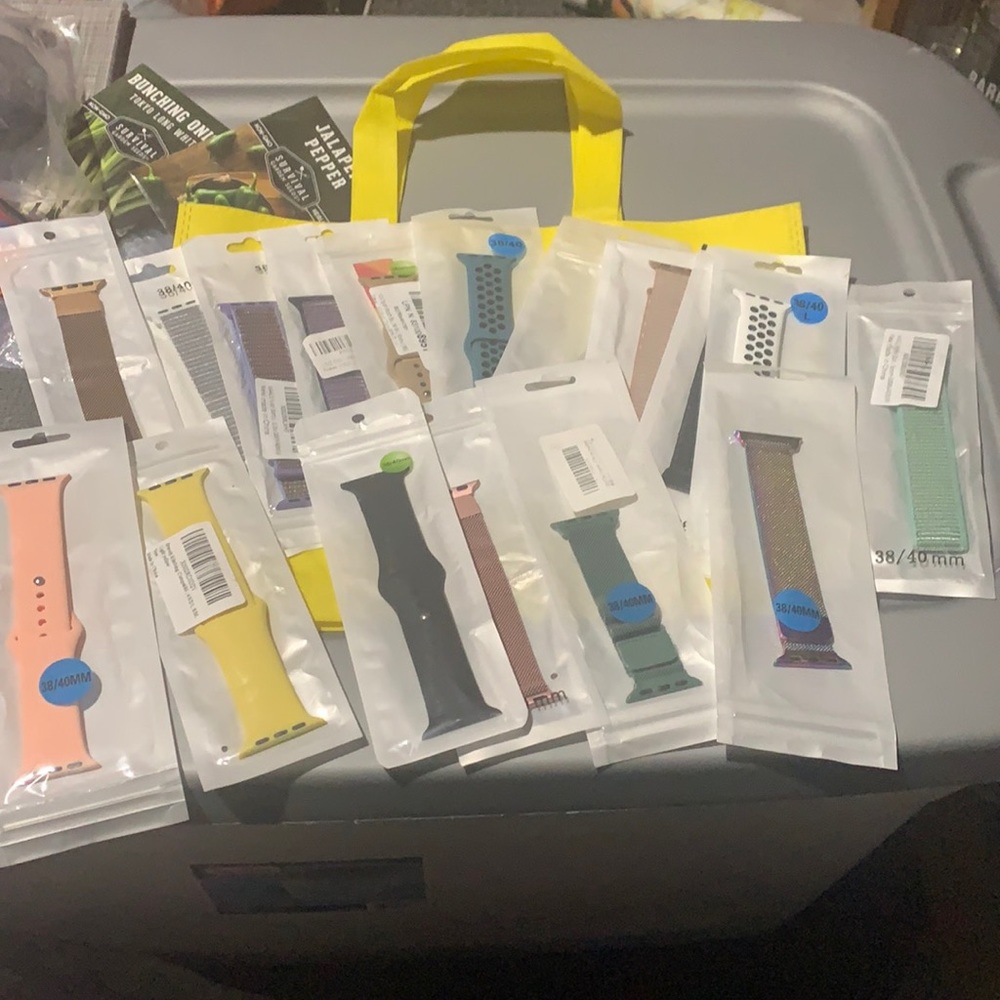 19 Replacement bands for sport watch